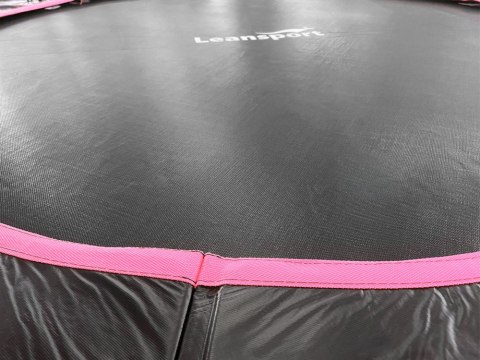 TRAMPOLINA LEAN SPORT MAX 14FT CZARNO-RÓŻOWA