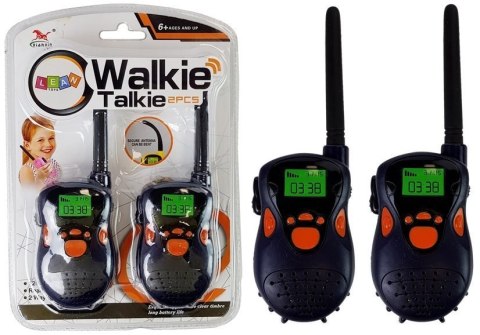 WALKIE TALKIE KRÓTKOFALÓWKI ZASIĘG 100 M GRANATOWE DLA DZIECI
