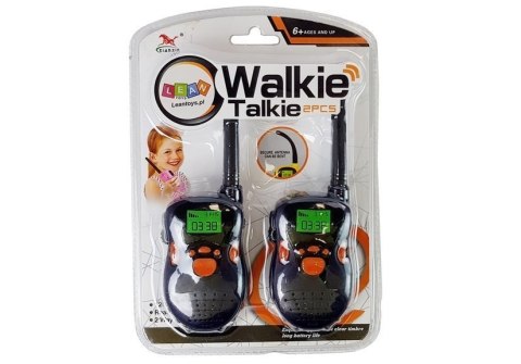 WALKIE TALKIE KRÓTKOFALÓWKI ZASIĘG 100 M GRANATOWE DLA DZIECI