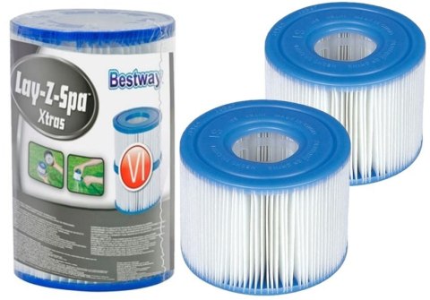 WKŁAD FILTRUJĄCY BESTWAY 60311 LAY-Z-SPA 2SZT.