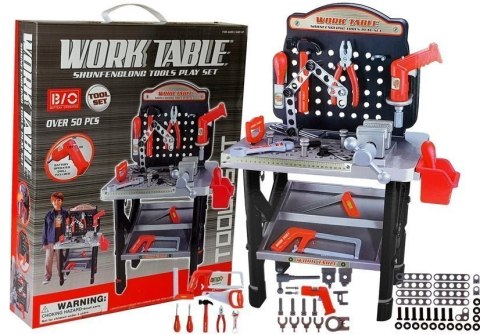 WYSOKI WARSZTAT ZESTAW NARZĘDZI WIERTARKA NA BATERIE 75 CM