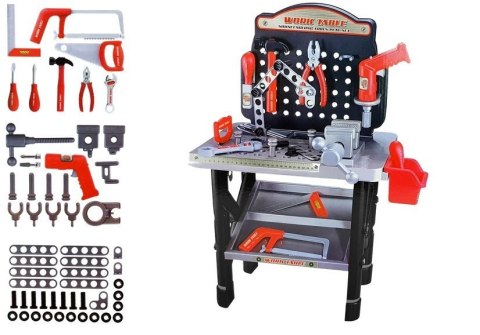 WYSOKI WARSZTAT ZESTAW NARZĘDZI WIERTARKA NA BATERIE 75 CM