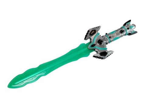 ZESTAW ZABAWEK KOSMICZNYCH MIECZ ŚWIETLNY MASKA KAJDANKI